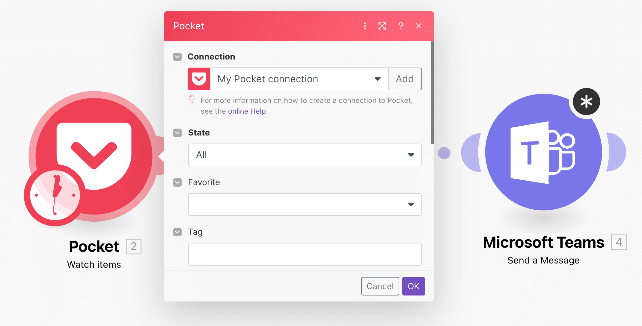 configure the pocket module in make