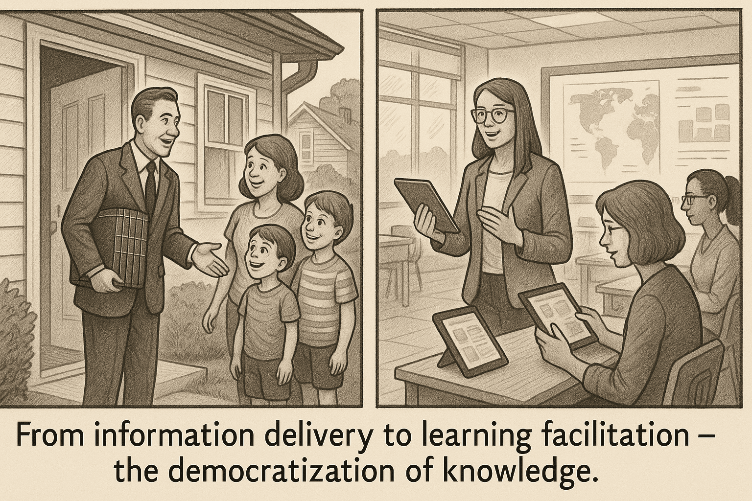 encyclopedia salesman