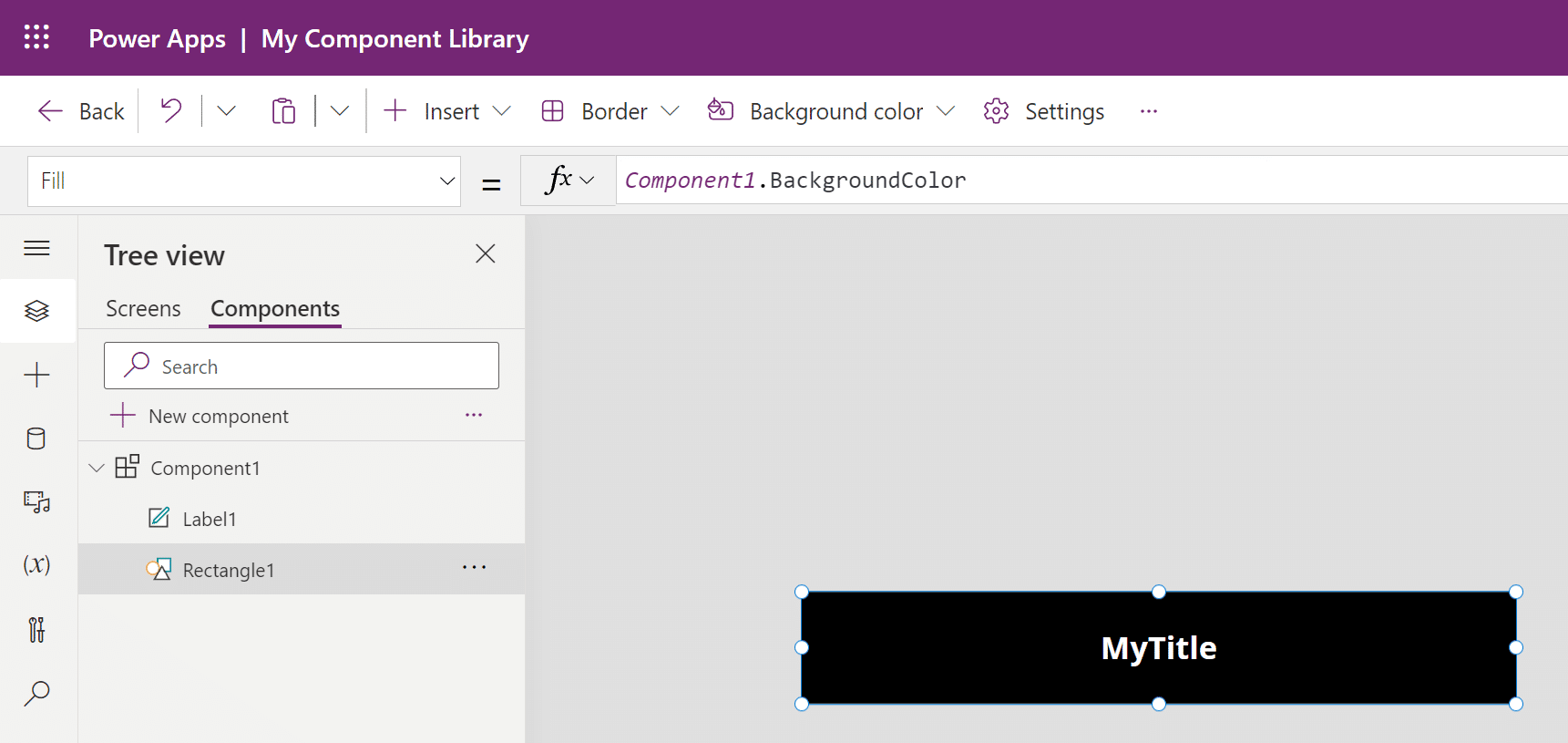 using custom property